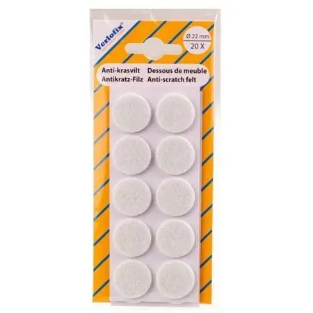Podkładki samoprzylepne pod meble 20 szt. 22mm
